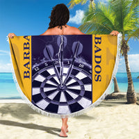 Personalized Barbados Darts Beach Blanket Sporty Style