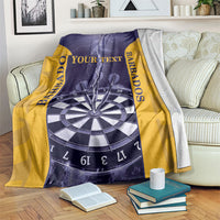 Personalized Barbados Darts Blanket Sporty Style