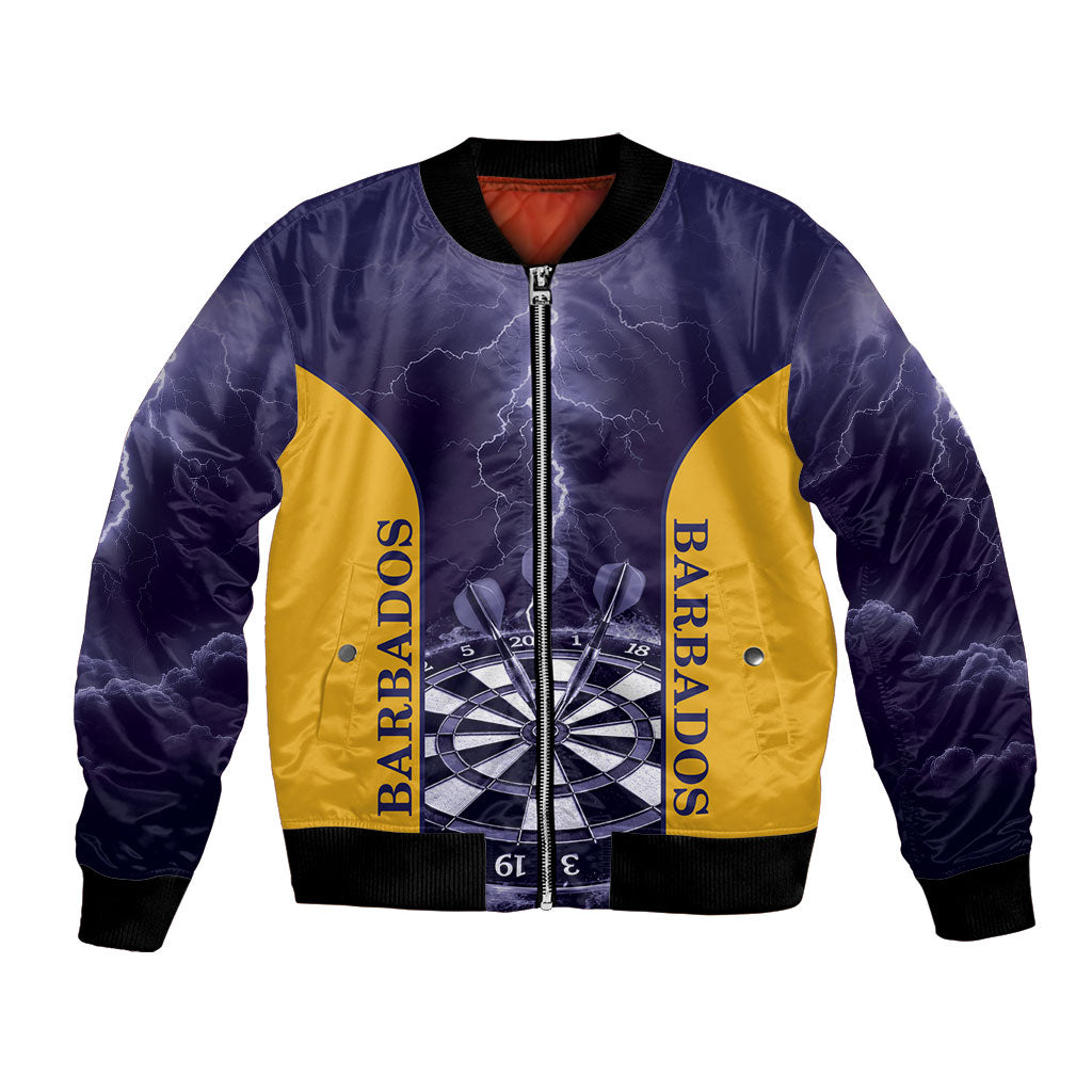Personalized Barbados Darts Bomber Jacket Sporty Style
