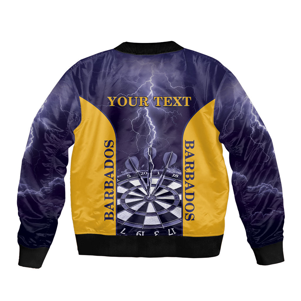 Personalized Barbados Darts Bomber Jacket Sporty Style