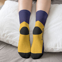 Personalized Barbados Darts Crew Socks Sporty Style