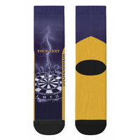 Personalized Barbados Darts Crew Socks Sporty Style