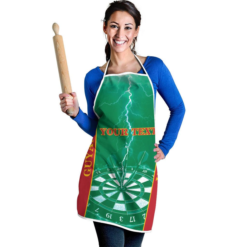 Personalized Guyana Darts Apron Sporty Style