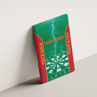 Personalized Guyana Darts Canvas Wall Art Sporty Style