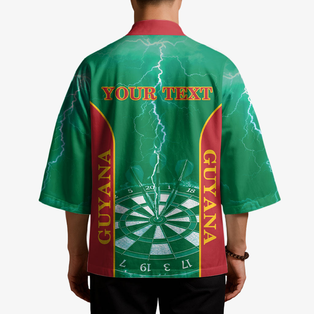 Personalized Guyana Darts Kimono Sporty Style