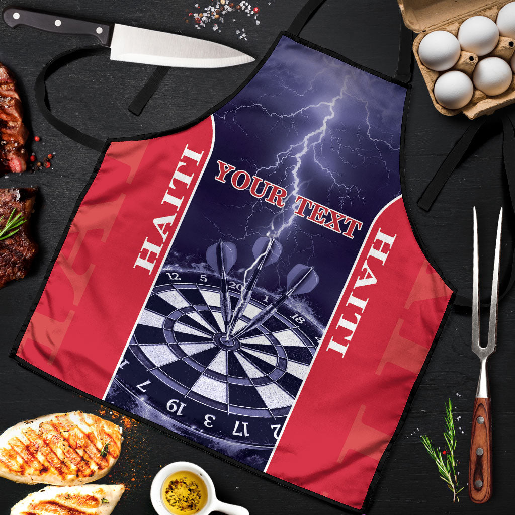 Personalized Haiti Darts Apron Sporty Style