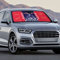Personalized Haiti Darts Auto Sun Shade Sporty Style