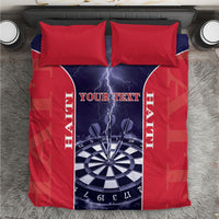 Personalized Haiti Darts Bedding Set Sporty Style