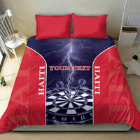 Personalized Haiti Darts Bedding Set Sporty Style