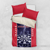 Personalized Haiti Darts Bedding Set Sporty Style