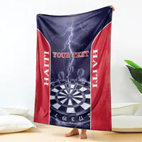 Personalized Haiti Darts Blanket Sporty Style
