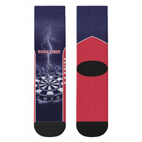 Personalized Haiti Darts Crew Socks Sporty Style