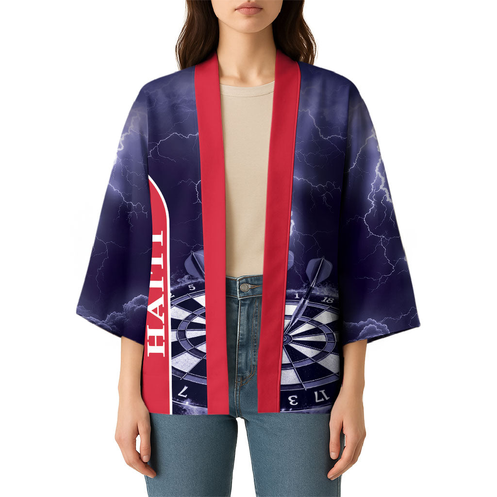 Personalized Haiti Darts Kimono Sporty Style