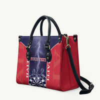 Personalized Haiti Darts Leather Bag Sporty Style