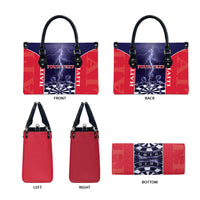 Personalized Haiti Darts Leather Bag Sporty Style