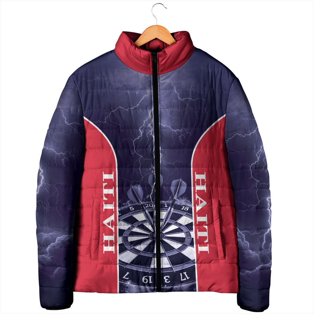 Personalized Haiti Darts Padded Jacket Sporty Style