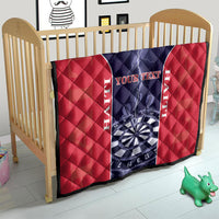 Personalized Haiti Darts Quilt Sporty Style