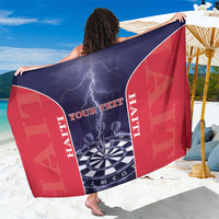 Personalized Haiti Darts Sarong Sporty Style