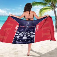 Personalized Haiti Darts Sarong Sporty Style