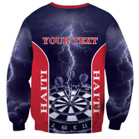 Personalized Haiti Darts Sweatshirt Sporty Style