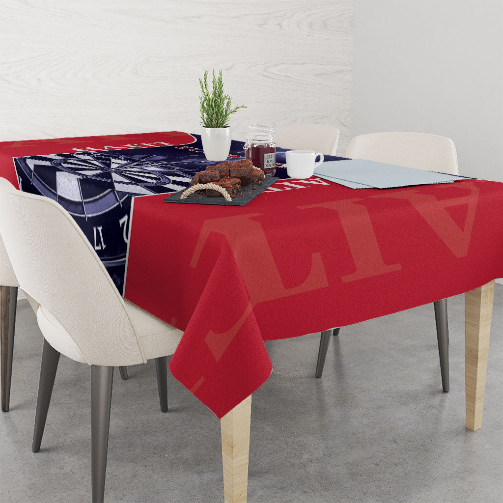 Personalized Haiti Darts Tablecloth Sporty Style