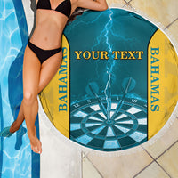 Personalized Bahamas Darts Beach Blanket Sporty Style
