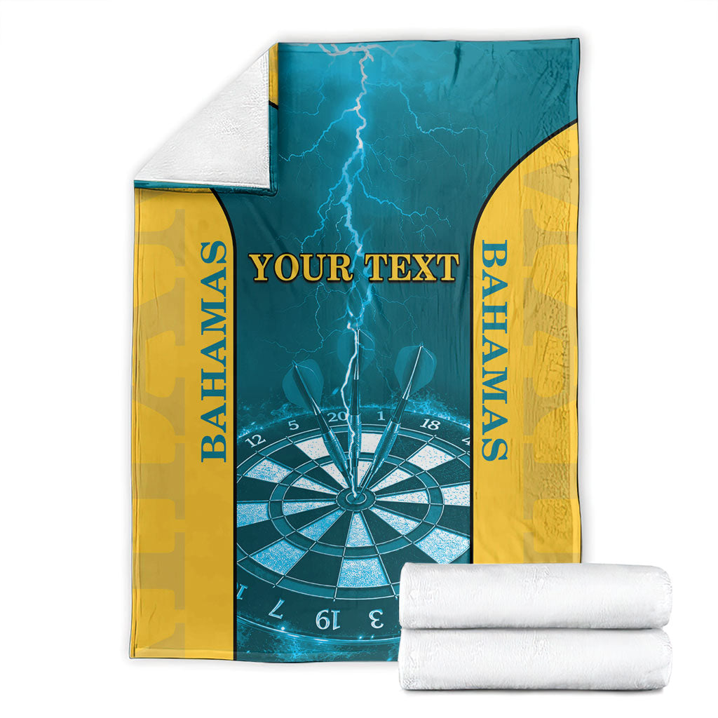 Personalized Bahamas Darts Blanket Sporty Style