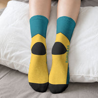 Personalized Bahamas Darts Crew Socks Sporty Style