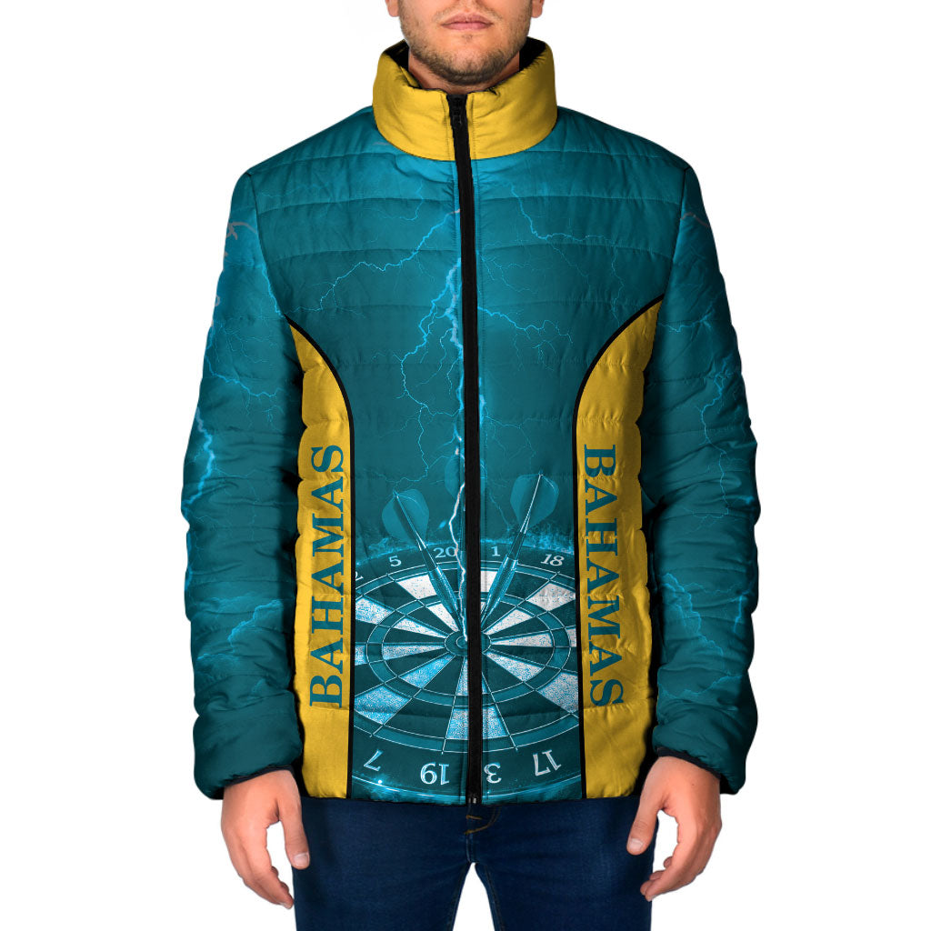 Personalized Bahamas Darts Padded Jacket Sporty Style