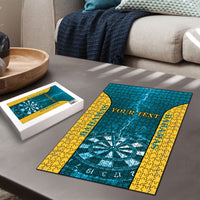 Personalized Bahamas Darts Puzzle Sporty Style