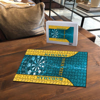 Personalized Bahamas Darts Puzzle Sporty Style