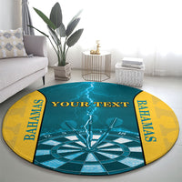 Personalized Bahamas Darts Round Carpet Sporty Style
