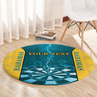 Personalized Bahamas Darts Round Carpet Sporty Style