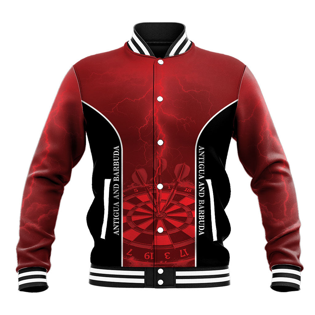 Personalized Antigua And Barbuda Darts Baseball Jacket Sporty Style