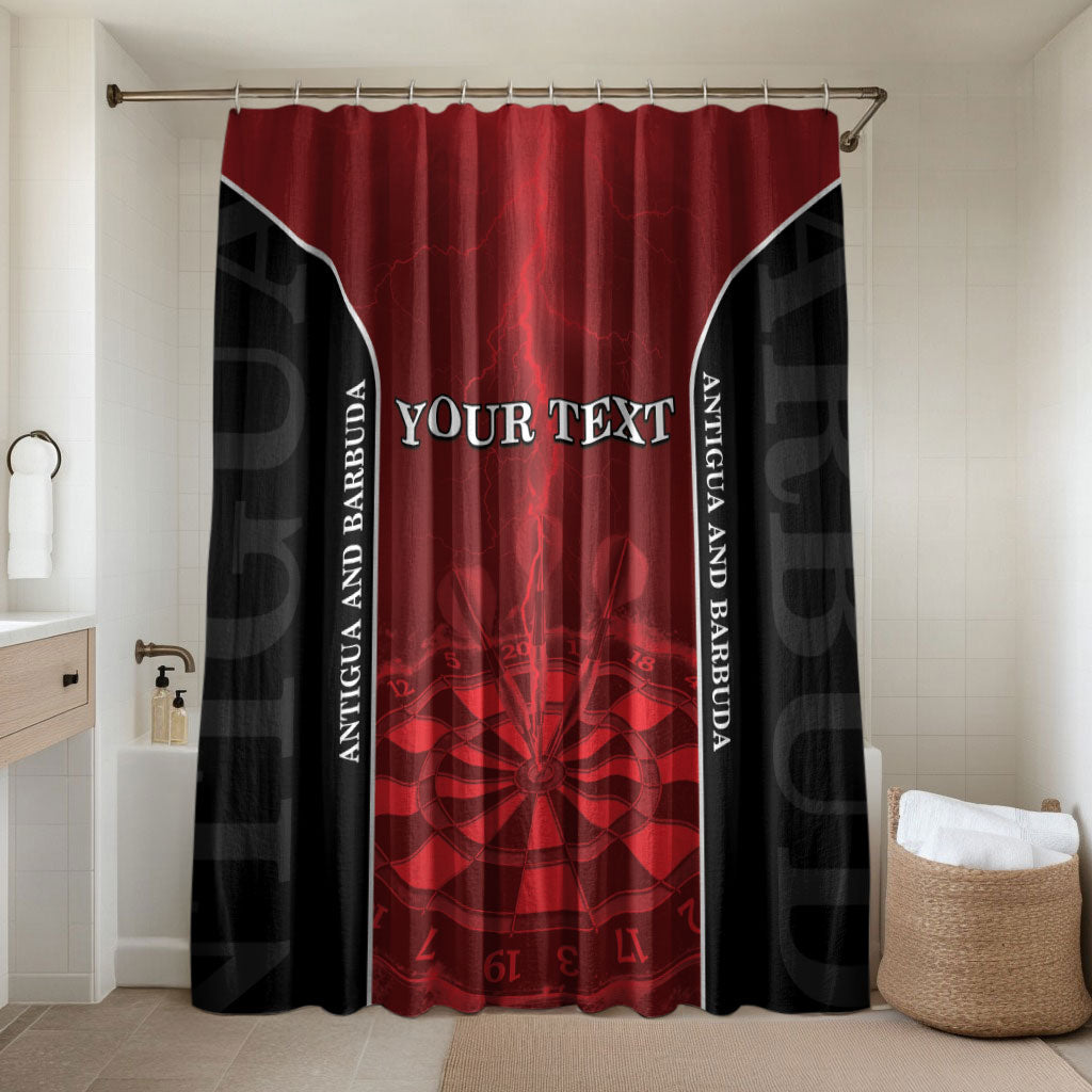 Personalized Antigua And Barbuda Darts Bathroom Set Sporty Style