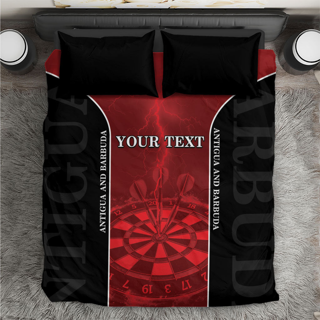 Personalized Antigua And Barbuda Darts Bedding Set Sporty Style
