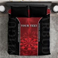 Personalized Antigua And Barbuda Darts Bedding Set Sporty Style