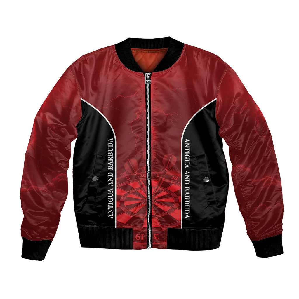 Personalized Antigua And Barbuda Darts Bomber Jacket Sporty Style