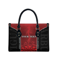 Personalized Antigua And Barbuda Darts Leather Bag Sporty Style