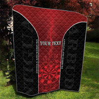 Personalized Antigua And Barbuda Darts Quilt Sporty Style