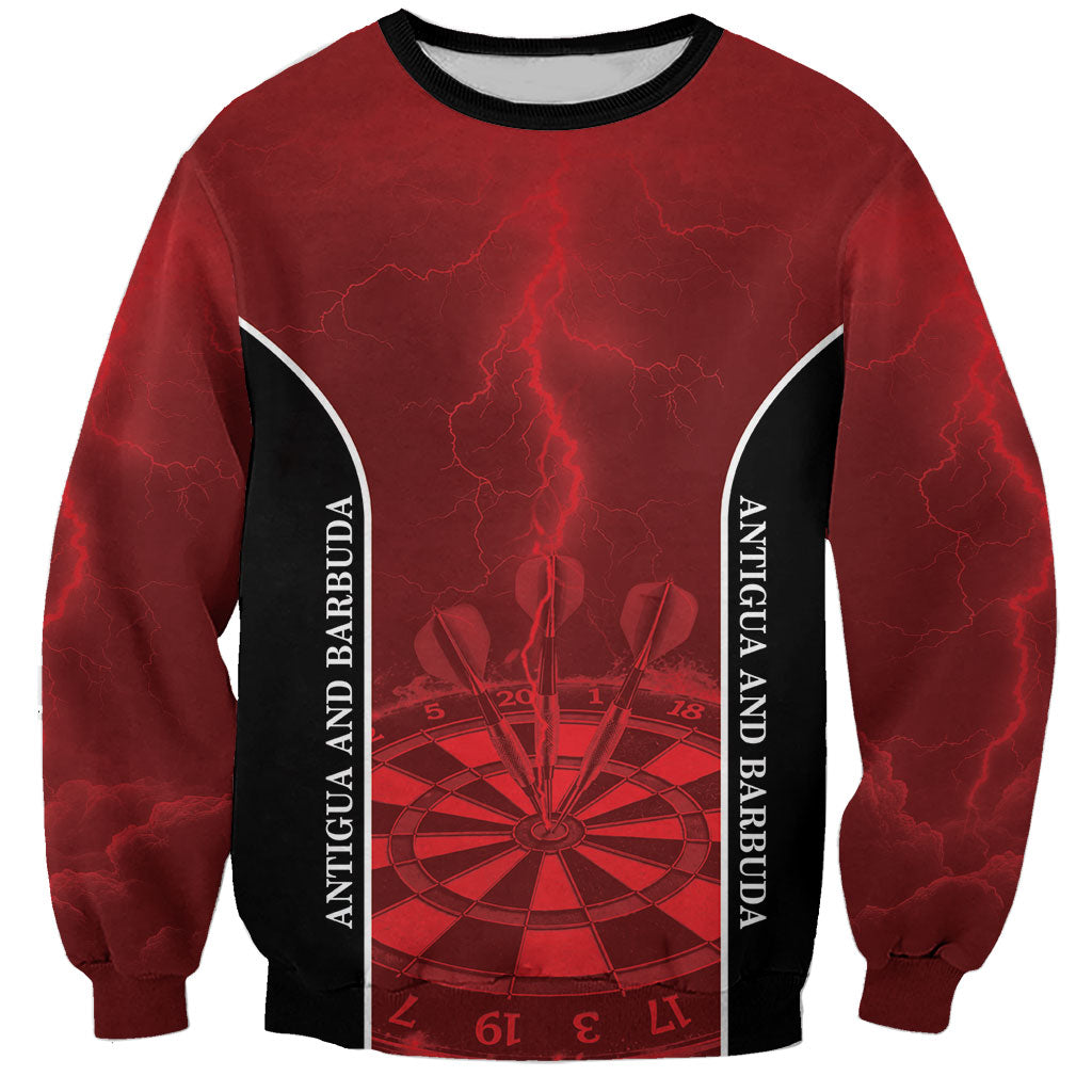 Personalized Antigua And Barbuda Darts Sweatshirt Sporty Style