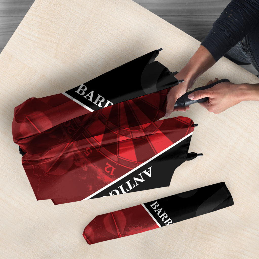 Personalized Antigua And Barbuda Darts Umbrella Sporty Style