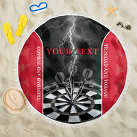 Personalized Trinidad And Tobago Darts Beach Blanket Sporty Style
