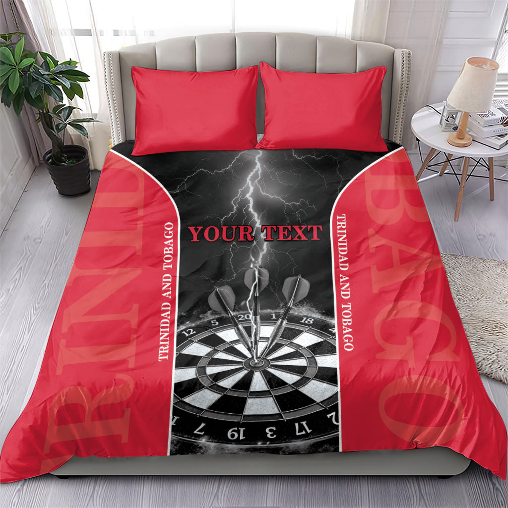 Personalized Trinidad And Tobago Darts Bedding Set Sporty Style