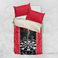 Personalized Trinidad And Tobago Darts Bedding Set Sporty Style