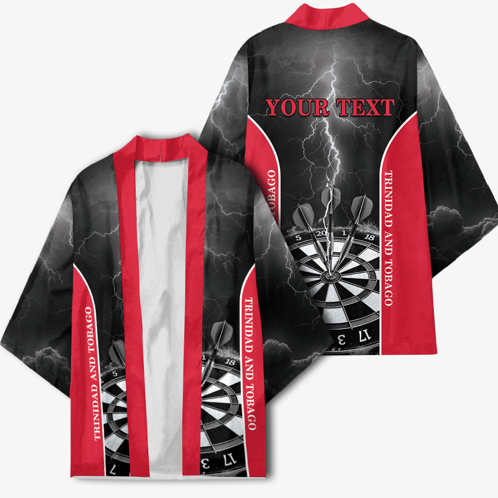 Personalized Trinidad And Tobago Darts Kimono Sporty Style