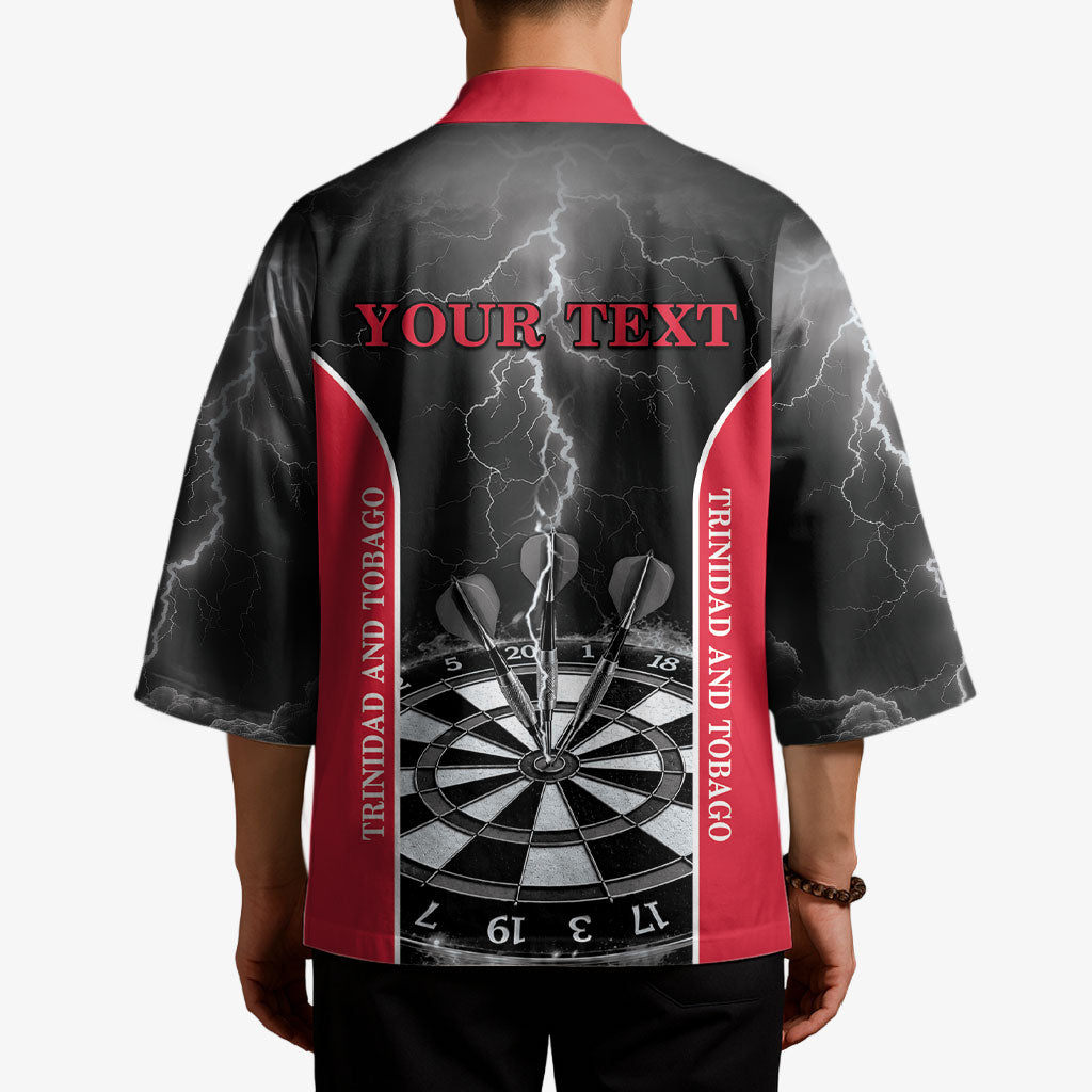 Personalized Trinidad And Tobago Darts Kimono Sporty Style