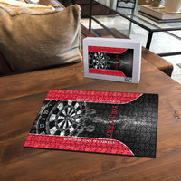 Personalized Trinidad And Tobago Darts Puzzle Sporty Style