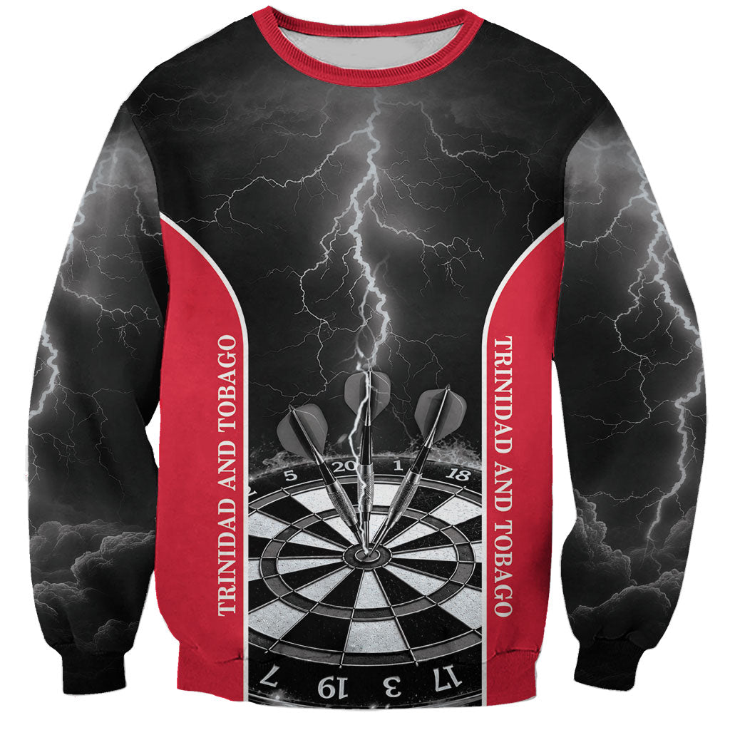 Personalized Trinidad And Tobago Darts Sweatshirt Sporty Style