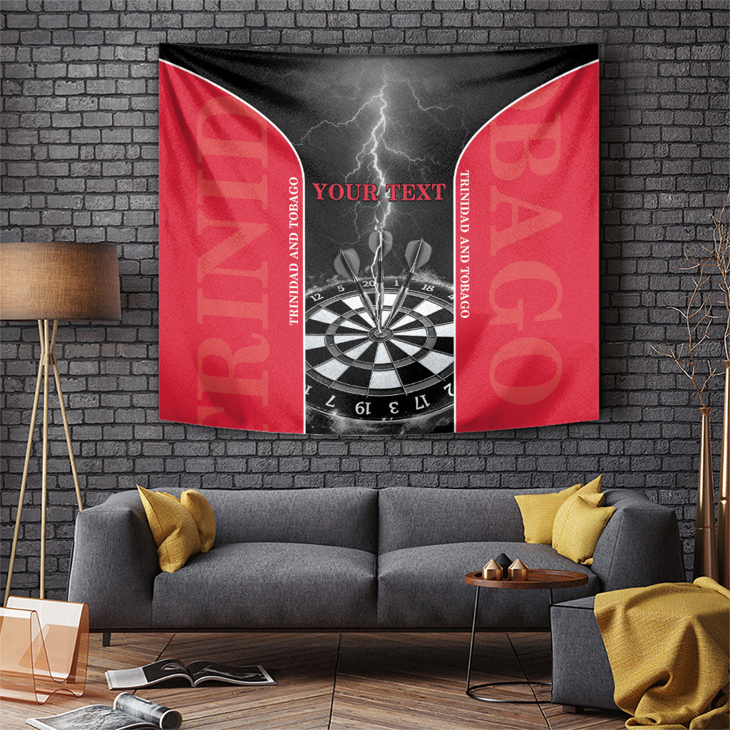 Personalized Trinidad And Tobago Darts Tapestry Sporty Style